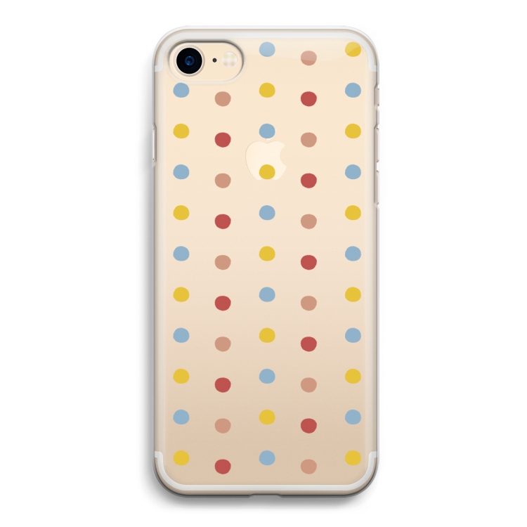 Bollen: iPhone 7 Transparant Hoesje