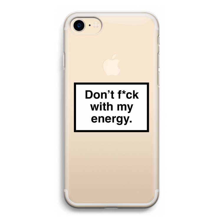 My energy: iPhone 7 Transparant Hoesje