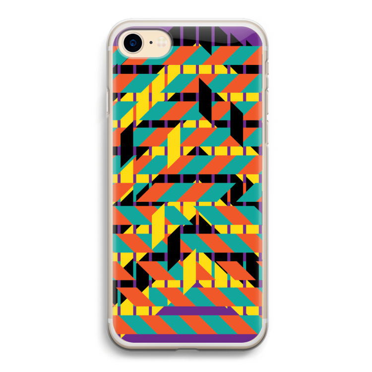 Skew Bee 2: iPhone 7 Transparant Hoesje