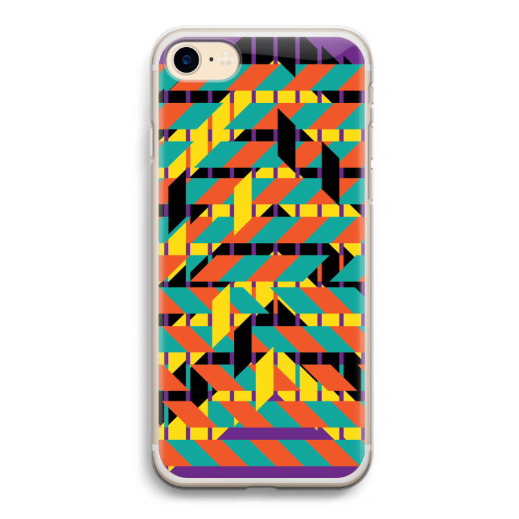 Skew Bee 2: iPhone 7 Transparant Hoesje