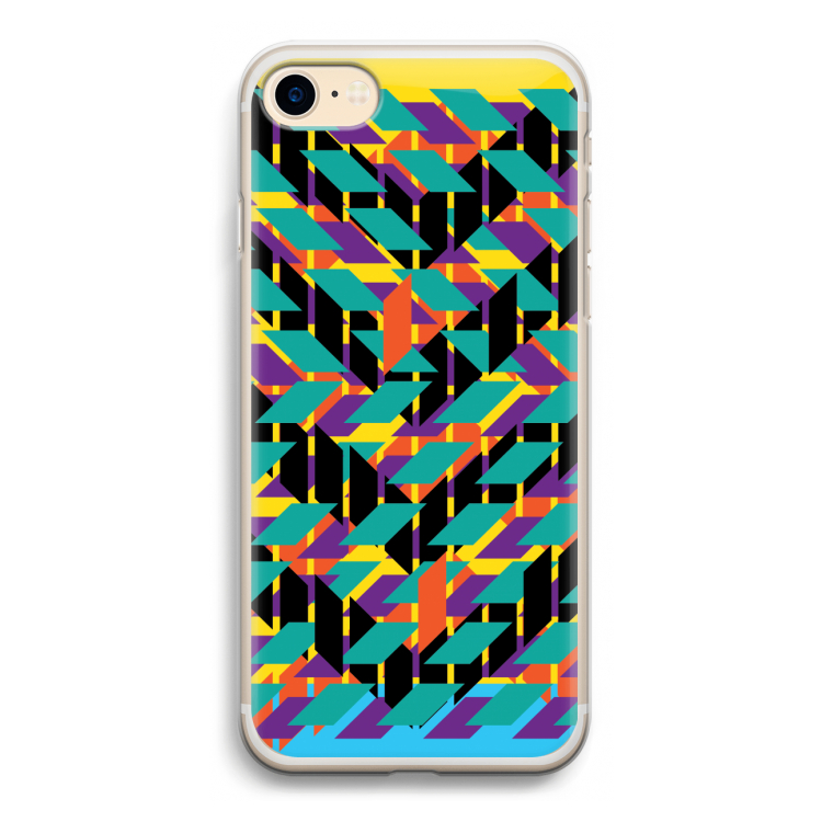 Skew Bee 1: iPhone 7 Transparant Hoesje