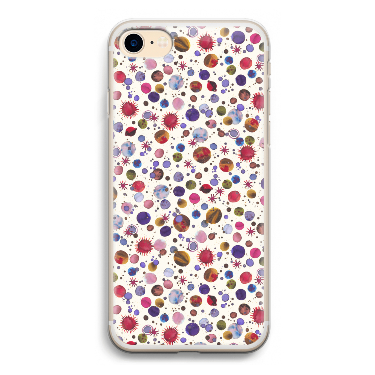 Planets Space: iPhone 7 Transparant Hoesje