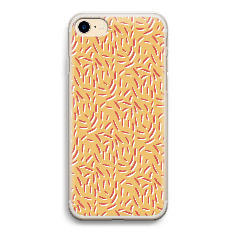 Camouflage: iPhone 7 Transparant Hoesje