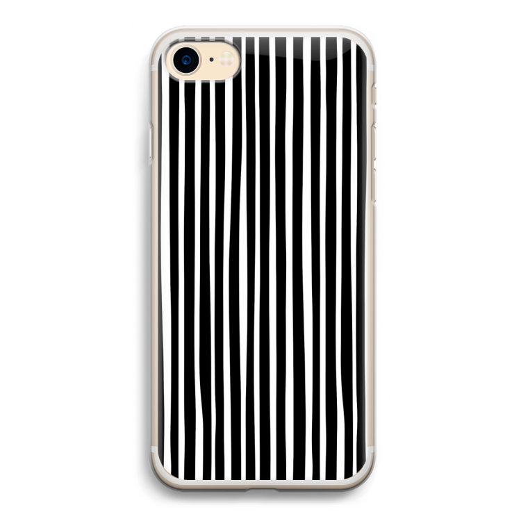 Stripes: iPhone 7 Transparant Hoesje