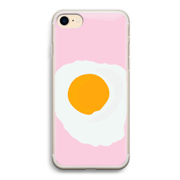 Sunny side up: iPhone 7 Transparant Hoesje