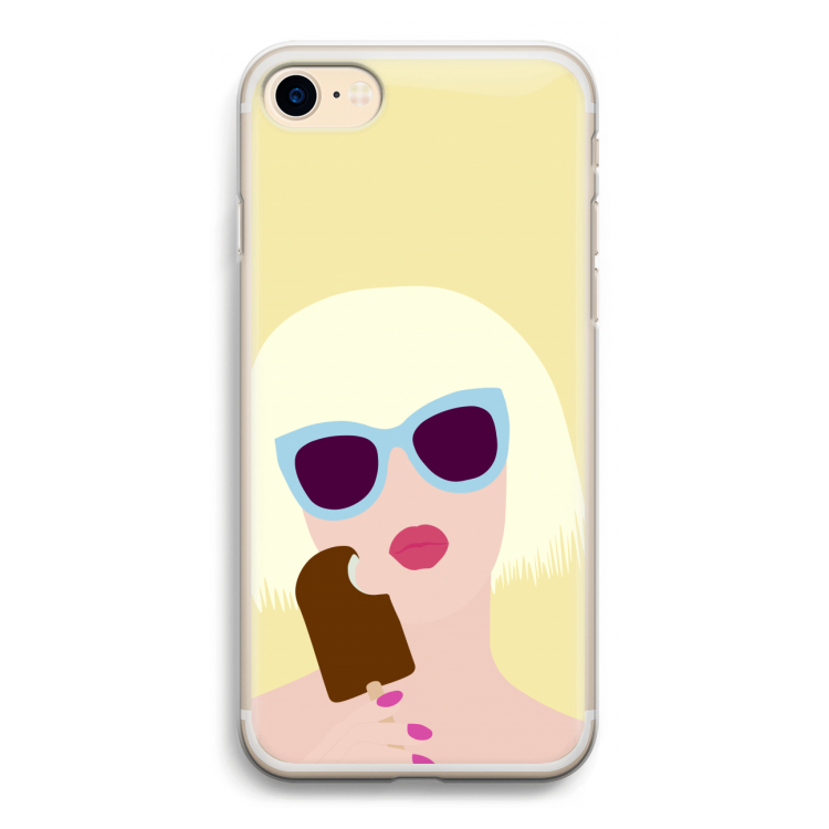 Ice cream: iPhone 7 Transparant Hoesje