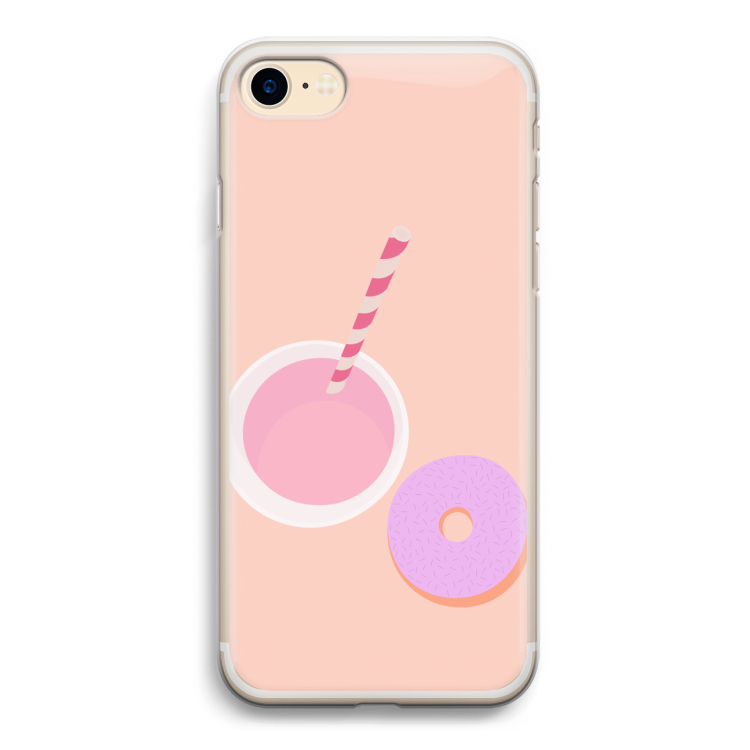 Donut: iPhone 7 Transparant Hoesje