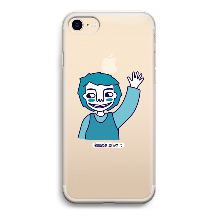 Zwaai: iPhone 7 Transparant Hoesje