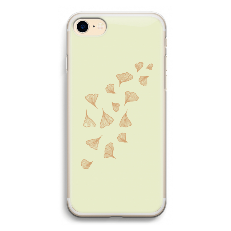 Falling Leaves: iPhone 7 Transparant Hoesje