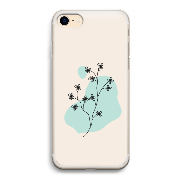 Love your petals: iPhone 7 Transparant Hoesje
