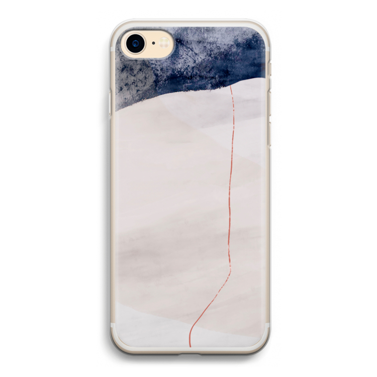 Stone White: iPhone 7 Transparant Hoesje