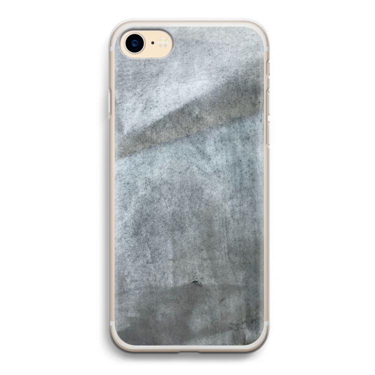 Grey Stone: iPhone 7 Transparant Hoesje