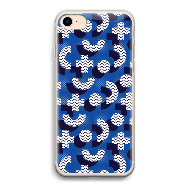 8-bit N°5: iPhone 7 Transparant Hoesje