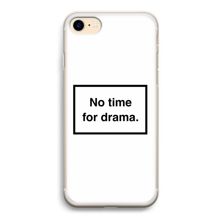 No drama: iPhone 7 Transparant Hoesje