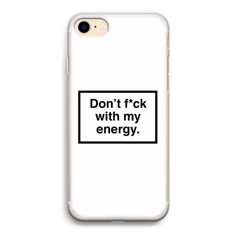 My energy: iPhone 7 Transparant Hoesje
