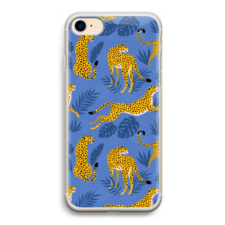 Luipaard: iPhone 7 Transparant Hoesje