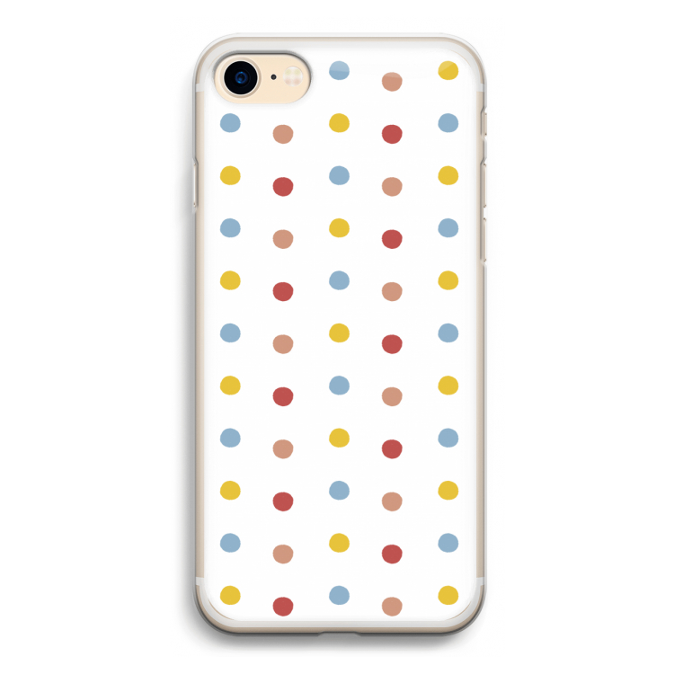 Bollen: iPhone 7 Transparant Hoesje