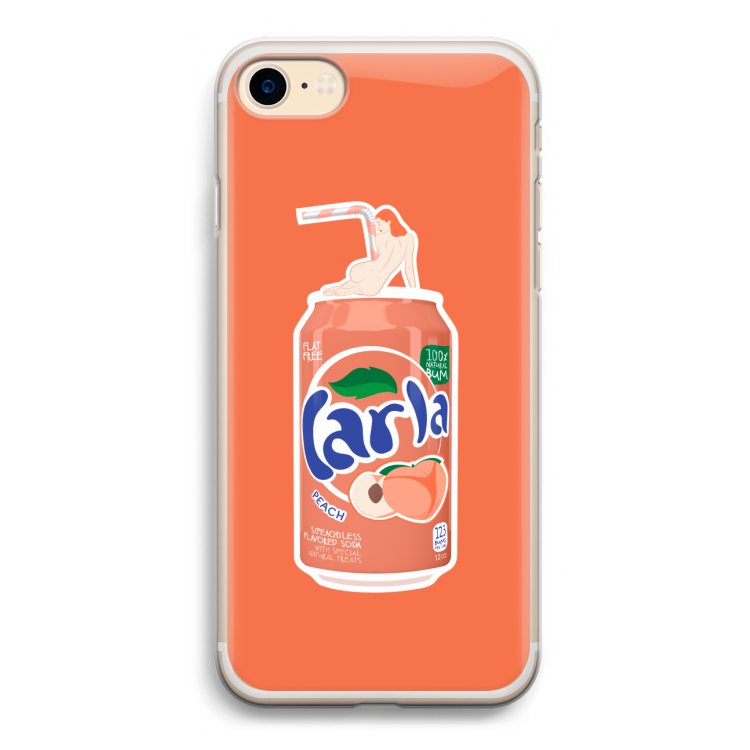 S(peach)less: iPhone 7 Transparant Hoesje