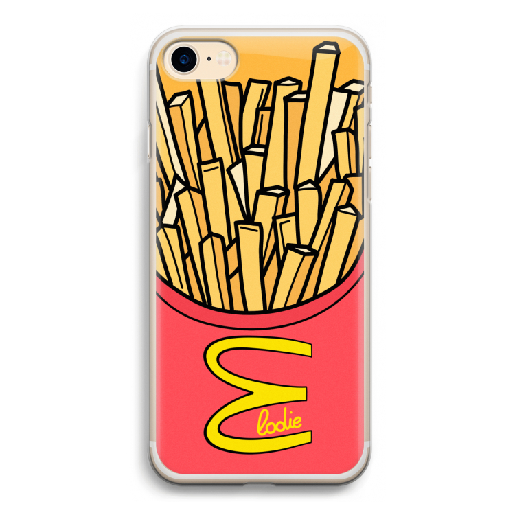McElodie: iPhone 7 Transparant Hoesje