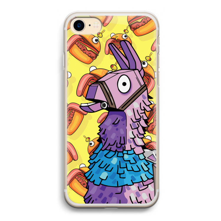 Loot Burger: iPhone 7 Transparant Hoesje