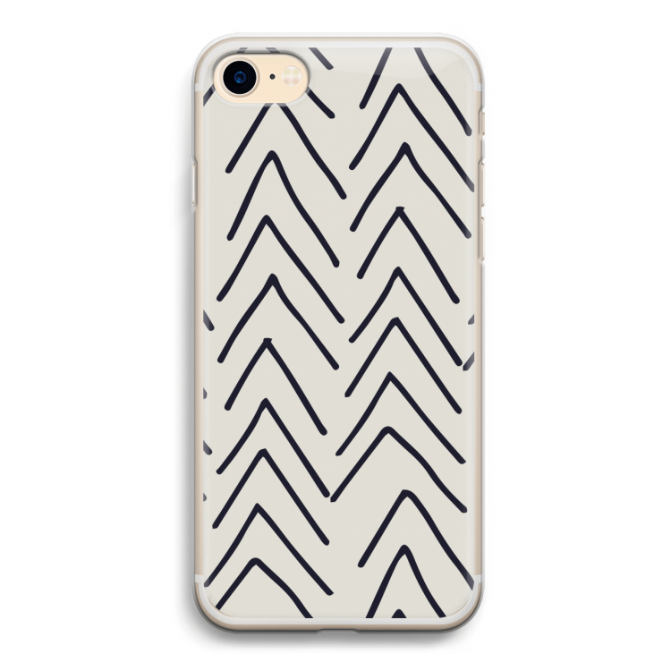 Marrakech Arrows: iPhone 7 Transparant Hoesje