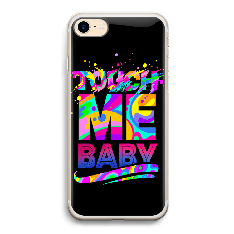 Touch Me: iPhone 7 Transparant Hoesje
