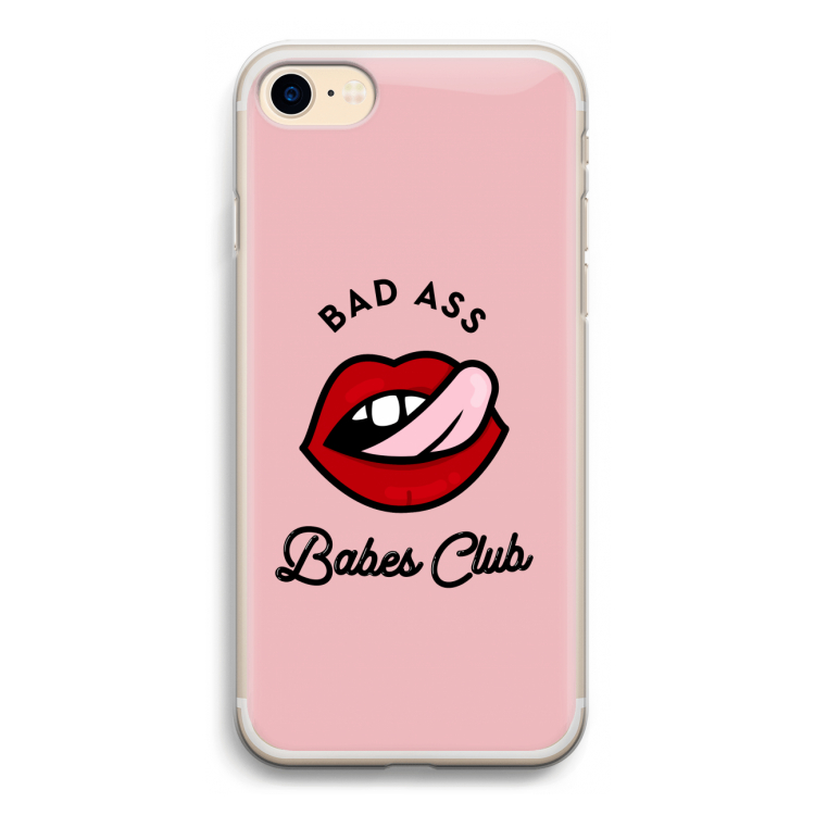 Badass Babes Club: iPhone 7 Transparant Hoesje