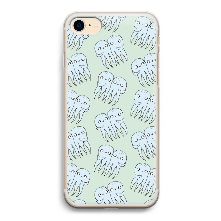 Octopussen: iPhone 7 Transparant Hoesje