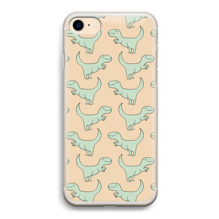 Dinos: iPhone 7 Transparant Hoesje