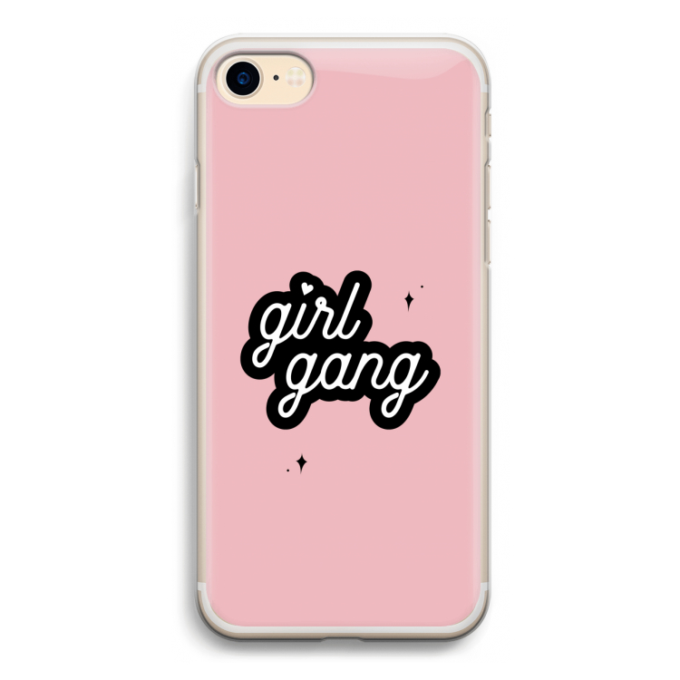 Girl Gang: iPhone 7 Transparant Hoesje