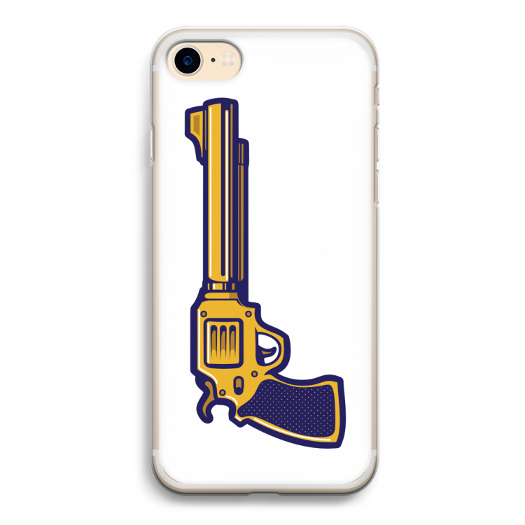Pew Pew Pew: iPhone 7 Transparant Hoesje