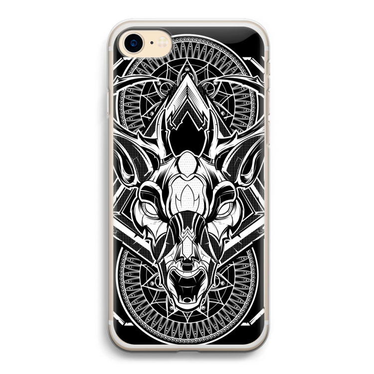 Oh Deer: iPhone 7 Transparant Hoesje