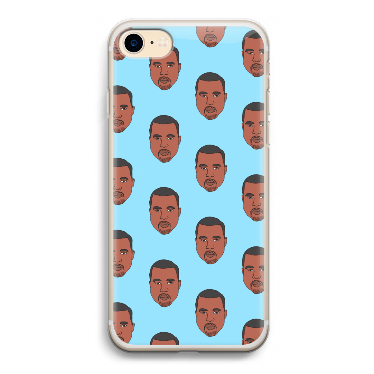 Kanye Call Me?: iPhone 7 Transparant Hoesje