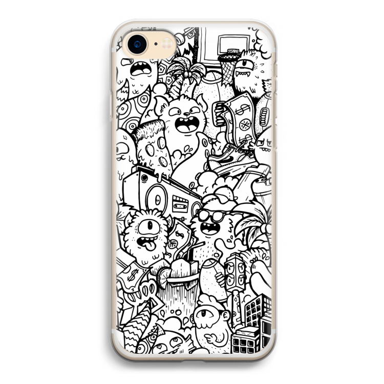 Vexx City #2: iPhone 7 Transparant Hoesje