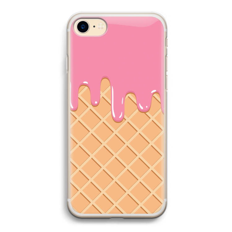Ice cream: iPhone 7 Transparant Hoesje