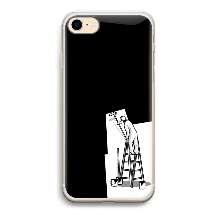Musketon Painter: iPhone 7 Transparant Hoesje