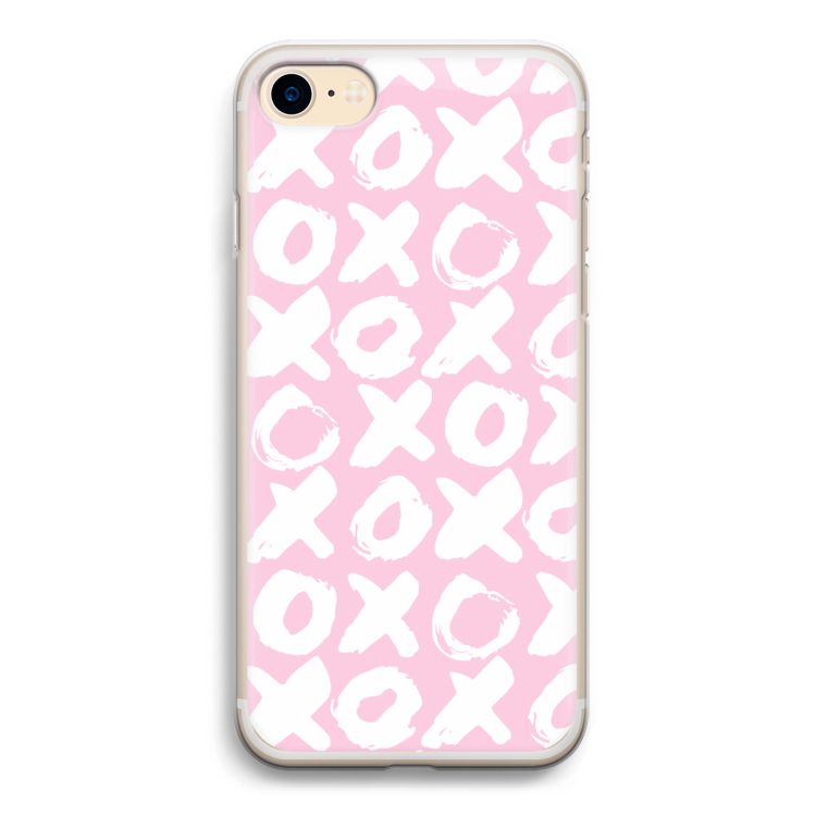 XOXO: iPhone 7 Transparant Hoesje