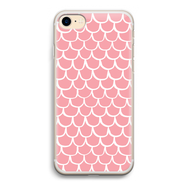 Dakpannetjes: iPhone 7 Transparant Hoesje