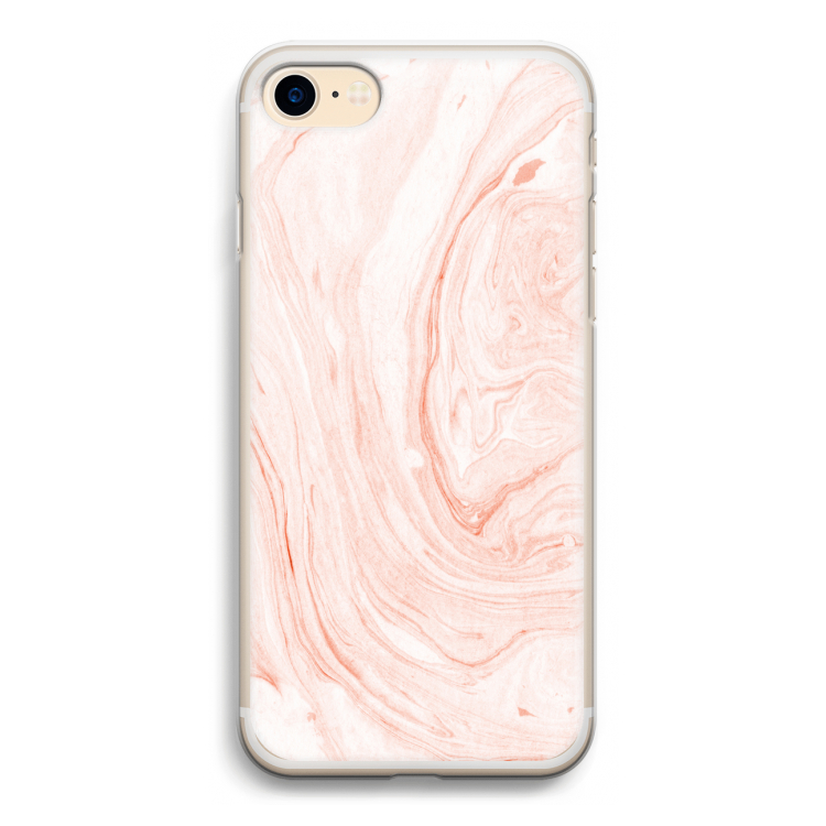 Peach bath: iPhone 7 Transparant Hoesje