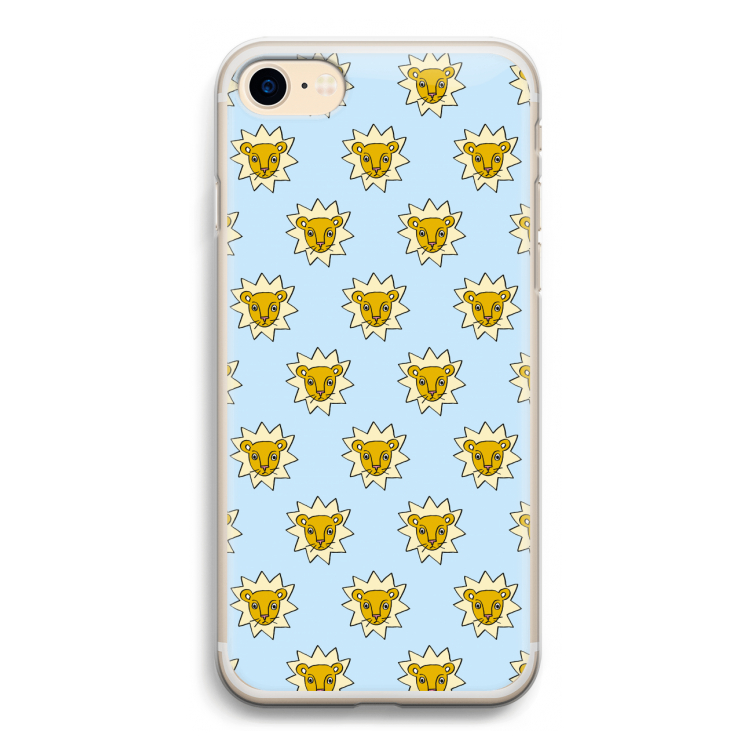 Leeuwenkoppen: iPhone 7 Transparant Hoesje