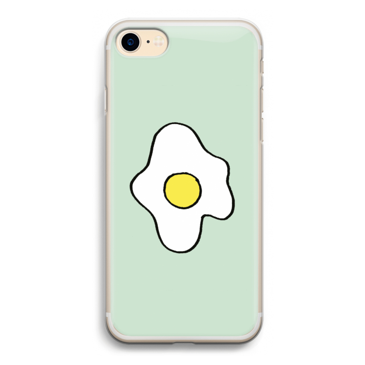 Spiegelei: iPhone 7 Transparant Hoesje