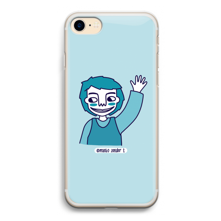 Zwaai: iPhone 7 Transparant Hoesje