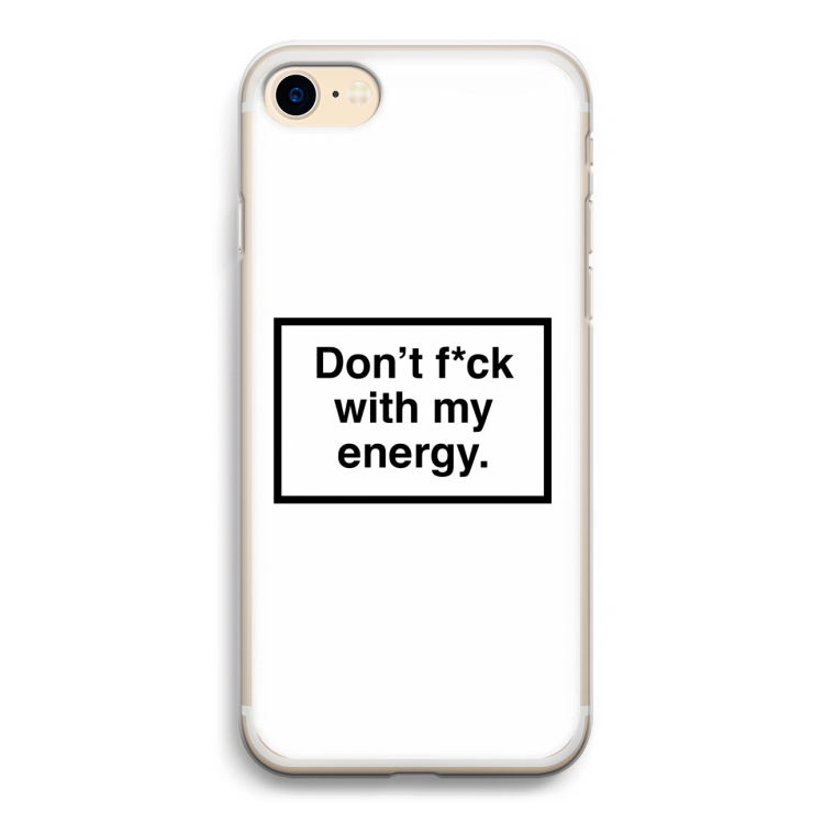 My energy: iPhone 7 Transparant Hoesje