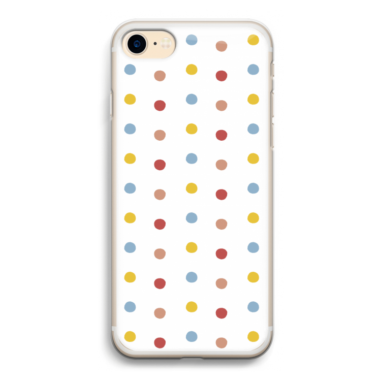 Bollen: iPhone 7 Transparant Hoesje