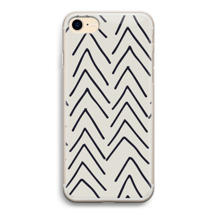 Marrakech Arrows: iPhone 7 Transparant Hoesje