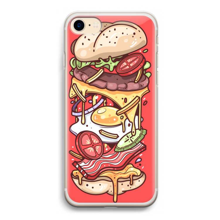 Diet Coke Please: iPhone 7 Transparant Hoesje