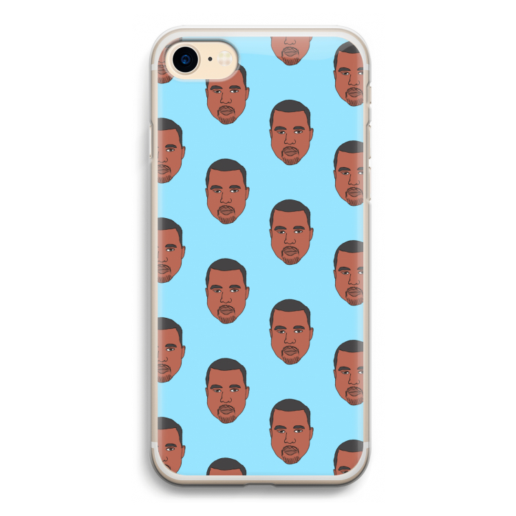 Kanye Call Me?: iPhone 7 Transparant Hoesje