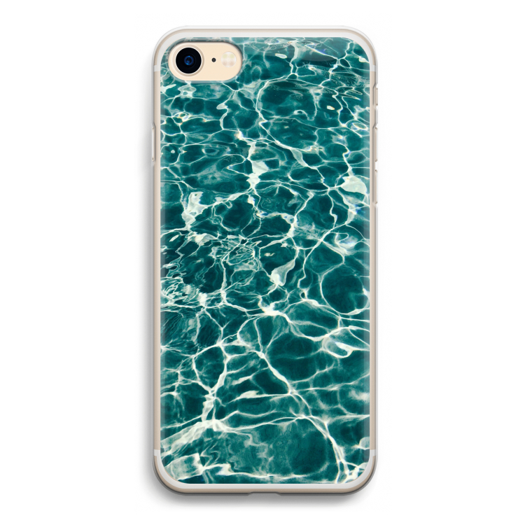 Weerkaatsing water: iPhone 7 Transparant Hoesje