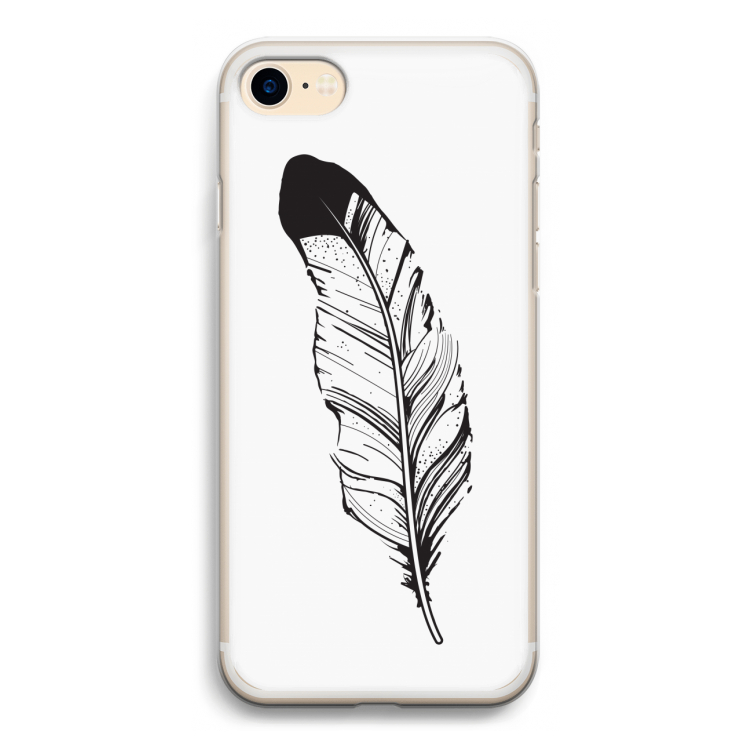 Pluim: iPhone 7 Transparant Hoesje