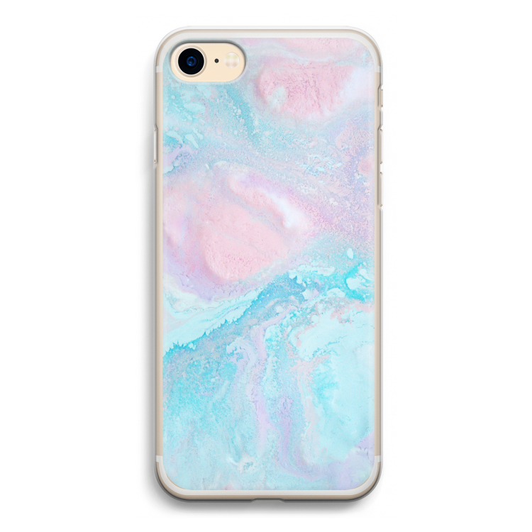 Fantasie pastel: iPhone 7 Transparant Hoesje